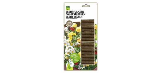 Blühpflanzen-Düngestäbchen Blüht Besser 